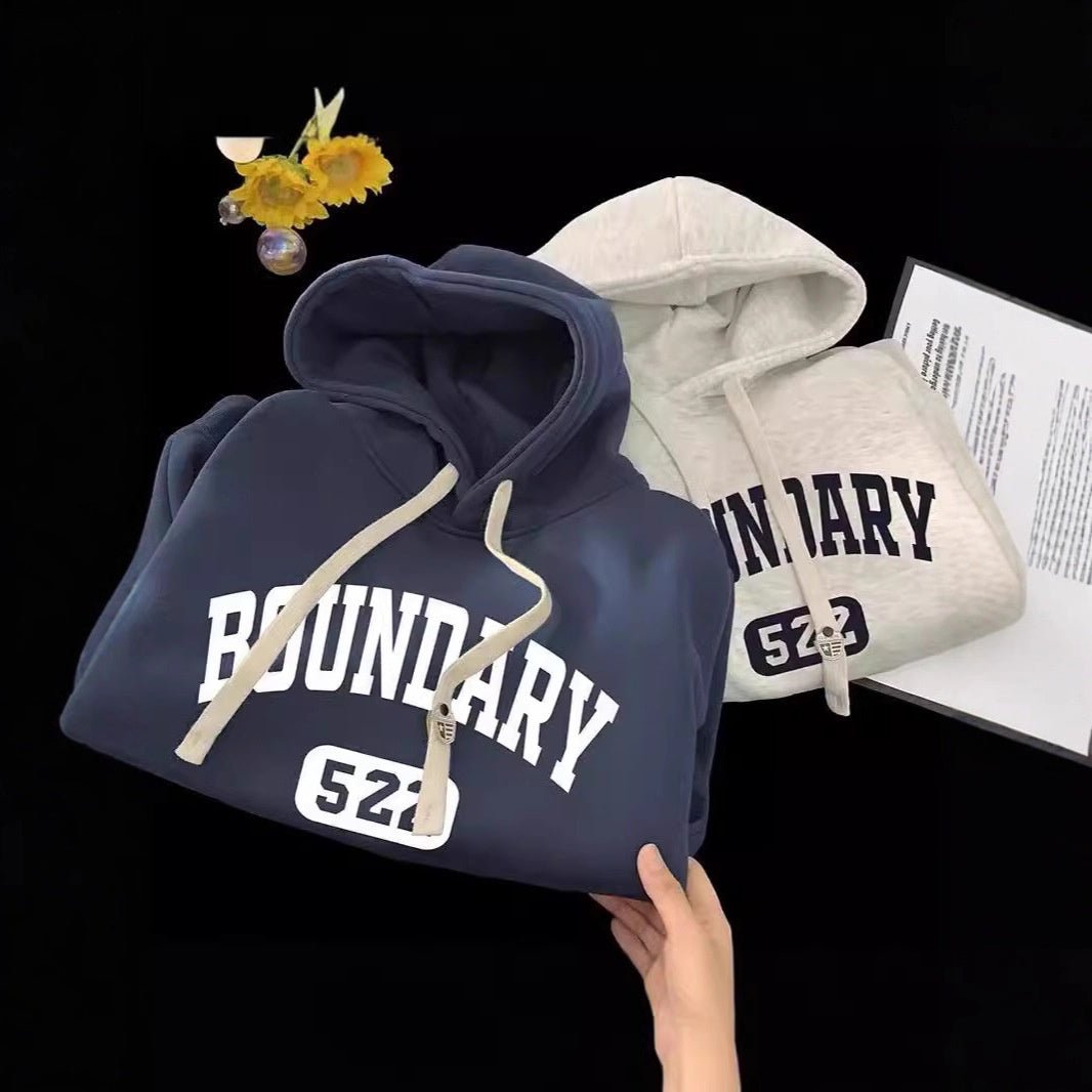 Retro INS Fleece Thickened Hoodie for Women and Men, Oversize Top and Jacket - 𝐃𝐔𝐕𝐋𝐀𝐒𝐇𝐎𝐏