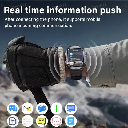 2025 New LED Men's Smartwatch Bluetooth Talking Smartwatch Multi Sport Mode Health Monitor Outdoor Sport Smart Watch For Android - 𝐝𝐮𝐯𝐥𝐚𝐬𝐡𝐨𝐩.𝐜𝐨𝐦