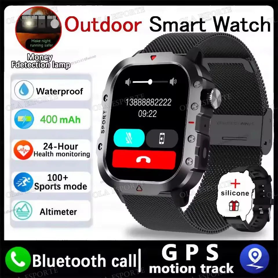 2025 New LED Men's Smartwatch Bluetooth Talking Smartwatch Multi Sport Mode Health Monitor Outdoor Sport Smart Watch For Android - 𝐝𝐮𝐯𝐥𝐚𝐬𝐡𝐨𝐩.𝐜𝐨𝐦