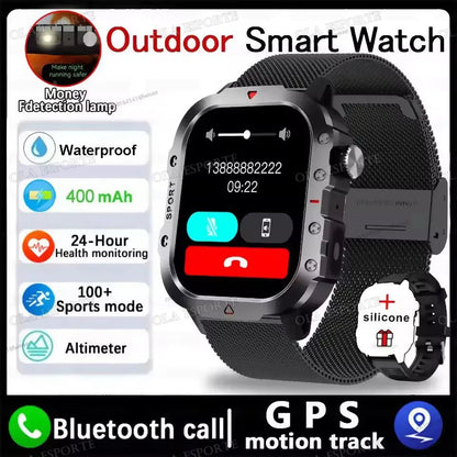 2025 New LED Men's Smartwatch Bluetooth Talking Smartwatch Multi Sport Mode Health Monitor Outdoor Sport Smart Watch For Android - 𝐝𝐮𝐯𝐥𝐚𝐬𝐡𝐨𝐩.𝐜𝐨𝐦