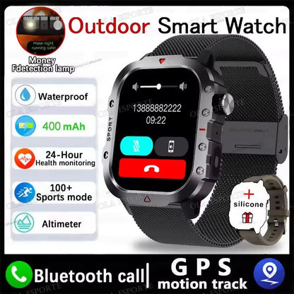 2025 New LED Men's Smartwatch Bluetooth Talking Smartwatch Multi Sport Mode Health Monitor Outdoor Sport Smart Watch For Android - 𝐝𝐮𝐯𝐥𝐚𝐬𝐡𝐨𝐩.𝐜𝐨𝐦