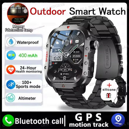 2025 New LED Men's Smartwatch Bluetooth Talking Smartwatch Multi Sport Mode Health Monitor Outdoor Sport Smart Watch For Android - 𝐝𝐮𝐯𝐥𝐚𝐬𝐡𝐨𝐩.𝐜𝐨𝐦
