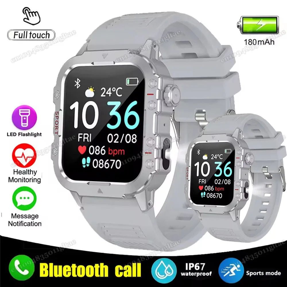 2025 New SmartWatch Men For Women Militray Outdoor GPS Track Sport Watches Heart Rate Sleep Waterproof Smart Watch IOS Android - 𝐝𝐮𝐯𝐥𝐚𝐬𝐡𝐨𝐩.𝐜𝐨𝐦