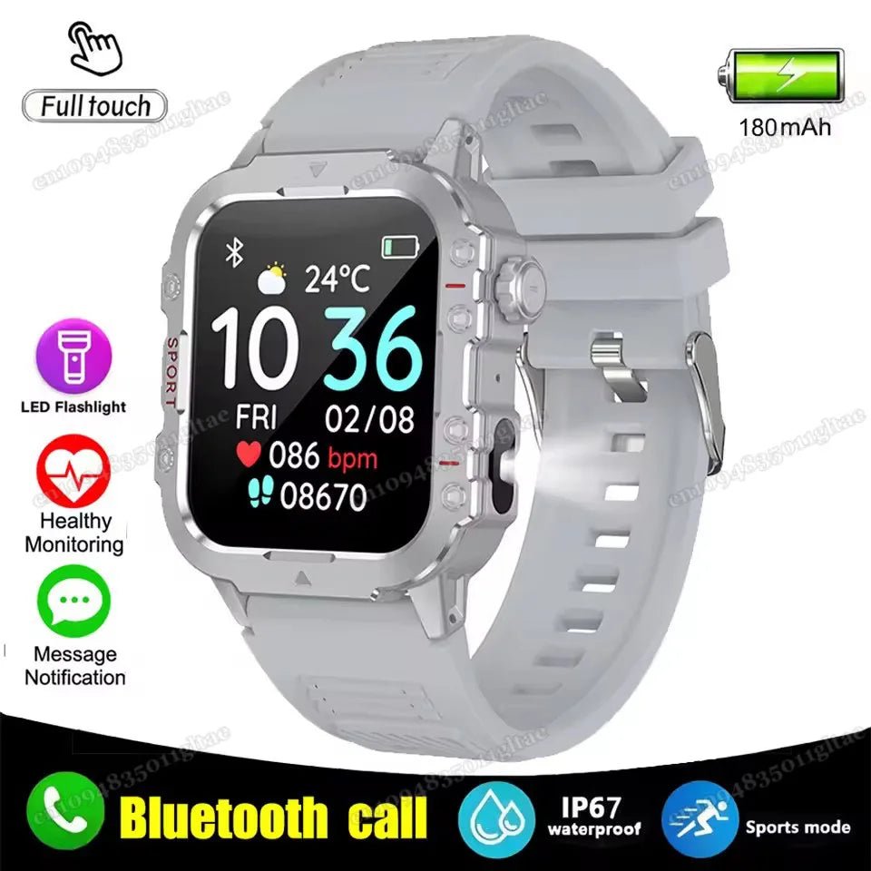 2025 New SmartWatch Men For Women Militray Outdoor GPS Track Sport Watches Heart Rate Sleep Waterproof Smart Watch IOS Android - 𝐝𝐮𝐯𝐥𝐚𝐬𝐡𝐨𝐩.𝐜𝐨𝐦