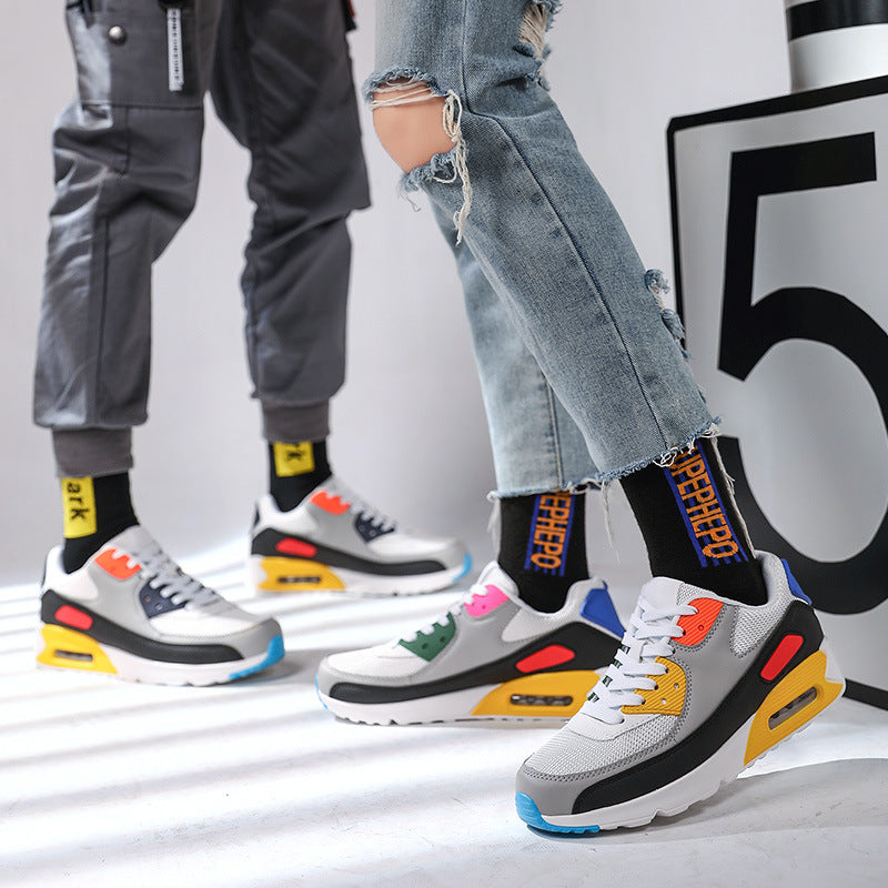 Schuhe mit Luftpolsterung, Freizeitschuhe, leichte Sportschuhe für Damen und Herren, vielseitige und modische Laufschuhe 