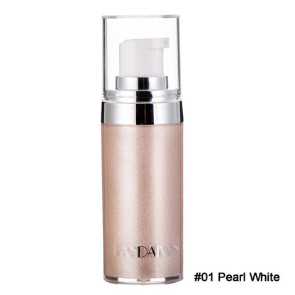 4 Colors Shimmer Liquid Highlighter, Body Face Foundation Cream, Waterproof Brightening Makeup Cosmetic - 𝐃𝐔𝐕𝐋𝐀𝐒𝐇𝐎𝐏