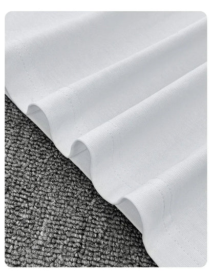 American Hip Hop 2025 New Yamal American Retro Cotton Crew Neck T-Shirt Men's and Women's Retro Fashion Short Sleeve Top - 𝐃𝐔𝐕𝐋𝐀𝐒𝐇𝐎𝐏