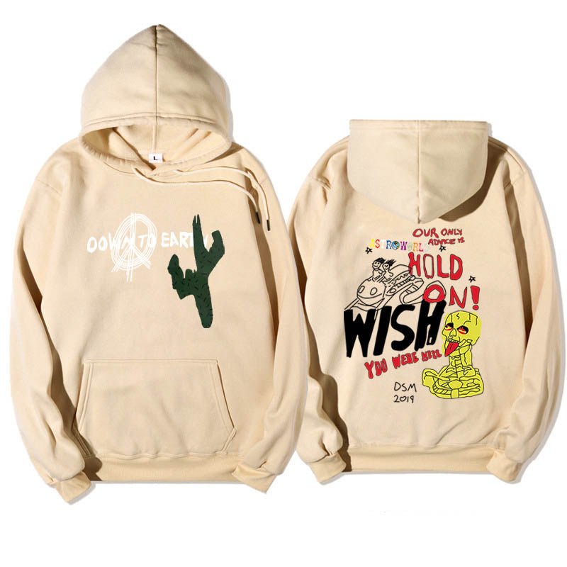 Autumn And Winter Mens Travis Scott Sweater Oversize Hoodies - 𝐃𝐔𝐕𝐋𝐀𝐒𝐇𝐎𝐏