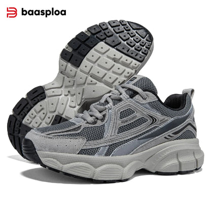 Baasploa Women Causal Sneakers Lightweight Mesh Breathable Sport Shoes Comfort Soft Walking Shoes for Women Non - Slip Outdoor - 𝐃𝐔𝐕𝐋𝐀𝐒𝐇𝐎𝐏