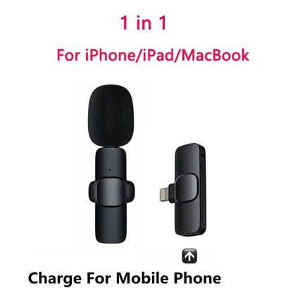 Buttonhole Lavalier Wireless Lapel Microphone Bluetooth Mini Mic For Phone PC Cell Mobile Small Micro Tiny Tie Mike Mikrofon USB - 𝐝𝐮𝐯𝐥𝐚𝐬𝐡𝐨𝐩.𝐜𝐨𝐦