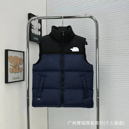 Classic 1996 Cotton Vest Outdoor Sports Warmth Embroidery Thickened Zipper Closure Unisex Cotton Vest for All Seasons - 𝐃𝐔𝐕𝐋𝐀𝐒𝐇𝐎𝐏