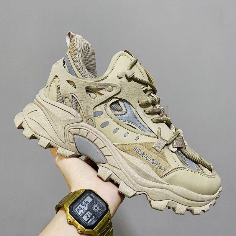 Men's sports shoes thick soled running shoes men's - 𝐃𝐔𝐕𝐋𝐀𝐒𝐇𝐎𝐏