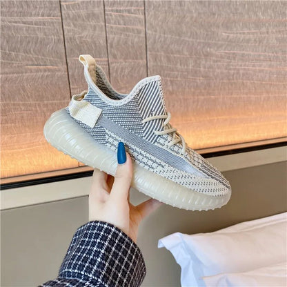 Mesh Lace - Up Platform Athletic Shoes - 𝐝𝐮𝐯𝐥𝐚𝐬𝐡𝐨𝐩.𝐜𝐨𝐦