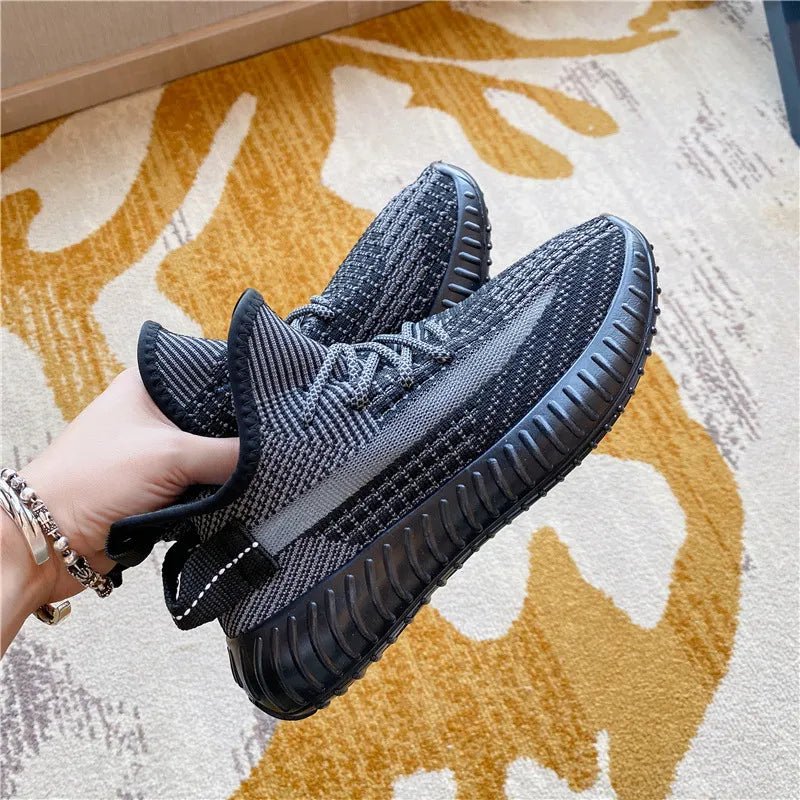 Mesh Lace - Up Platform Athletic Shoes - 𝐝𝐮𝐯𝐥𝐚𝐬𝐡𝐨𝐩.𝐜𝐨𝐦