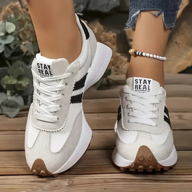 New Designer Sneakers Women Sport Shoes Sneakers Thick Bottom Casual Fashionable Sneakers Lightweight Soft Bottm Running Shoes - 𝐝𝐮𝐯𝐥𝐚𝐬𝐡𝐨𝐩.𝐜𝐨𝐦