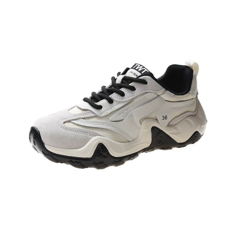 New Sports Autumn And Winter Mesh Korean Version Inner Heightening Lace - Up Fashion Shoes Student Casual Women's Shoes - 𝐝𝐮𝐯𝐥𝐚𝐬𝐡𝐨𝐩.𝐜𝐨𝐦