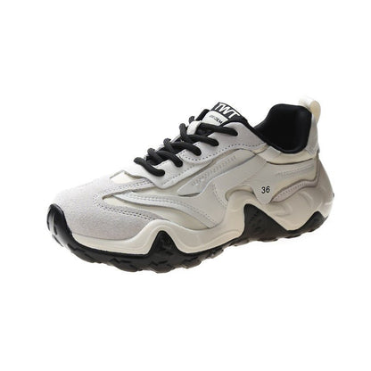 New Sports Autumn And Winter Mesh Korean Version Inner Heightening Lace - Up Fashion Shoes Student Casual Women's Shoes - 𝐝𝐮𝐯𝐥𝐚𝐬𝐡𝐨𝐩.𝐜𝐨𝐦