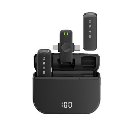 Wireless Lapel Microphone for Outdoor Computer Live Streaming Noise Reduction Universal Small Microphone - 𝐝𝐮𝐯𝐥𝐚𝐬𝐡𝐨𝐩.𝐜𝐨𝐦