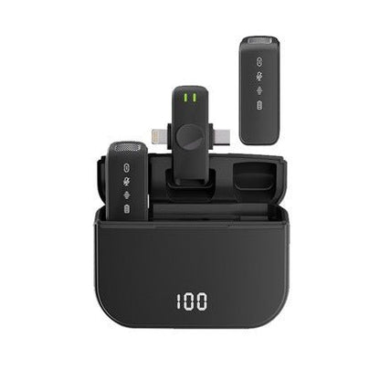 Wireless Lapel Microphone for Outdoor Computer Live Streaming Noise Reduction Universal Small Microphone - 𝐝𝐮𝐯𝐥𝐚𝐬𝐡𝐨𝐩.𝐜𝐨𝐦