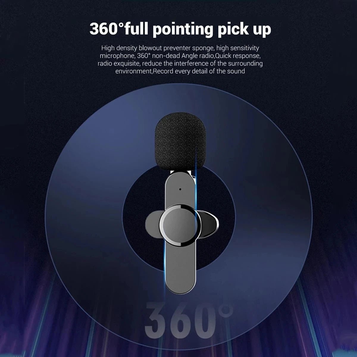 Wireless Lavalier Microphone Lapel Mic Mini For iPhone Android Cell Mobile Phone PC Tiny Micro Tie Mikrofon Mike Dual Bluetooth - 𝐝𝐮𝐯𝐥𝐚𝐬𝐡𝐨𝐩.𝐜𝐨𝐦